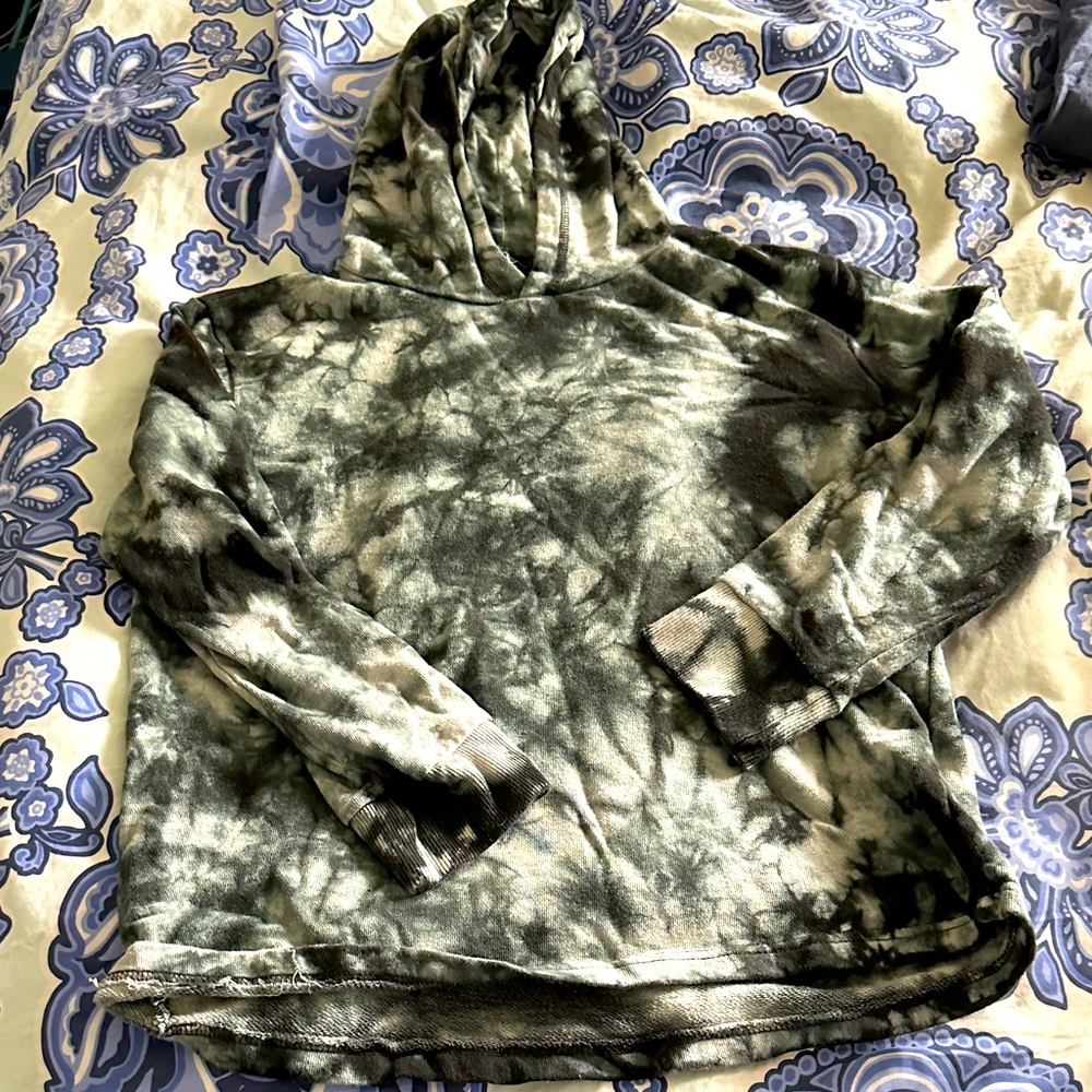 Cotton On Kids Boys Tie-Dye Hooded Sweatshirt